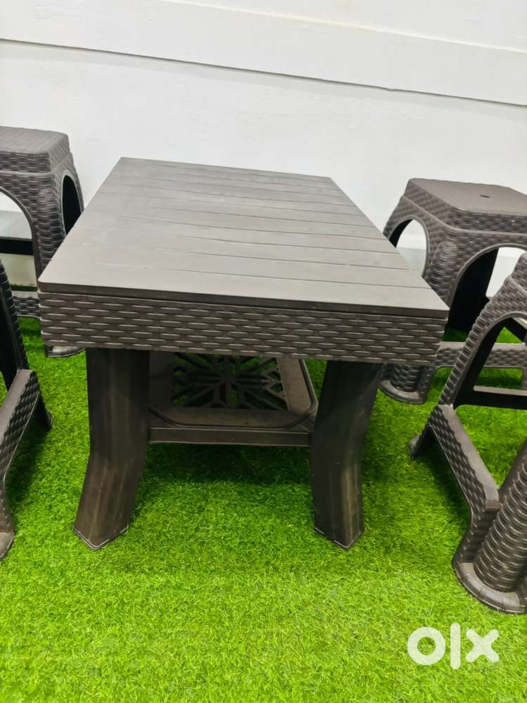 Tables and stools cafe