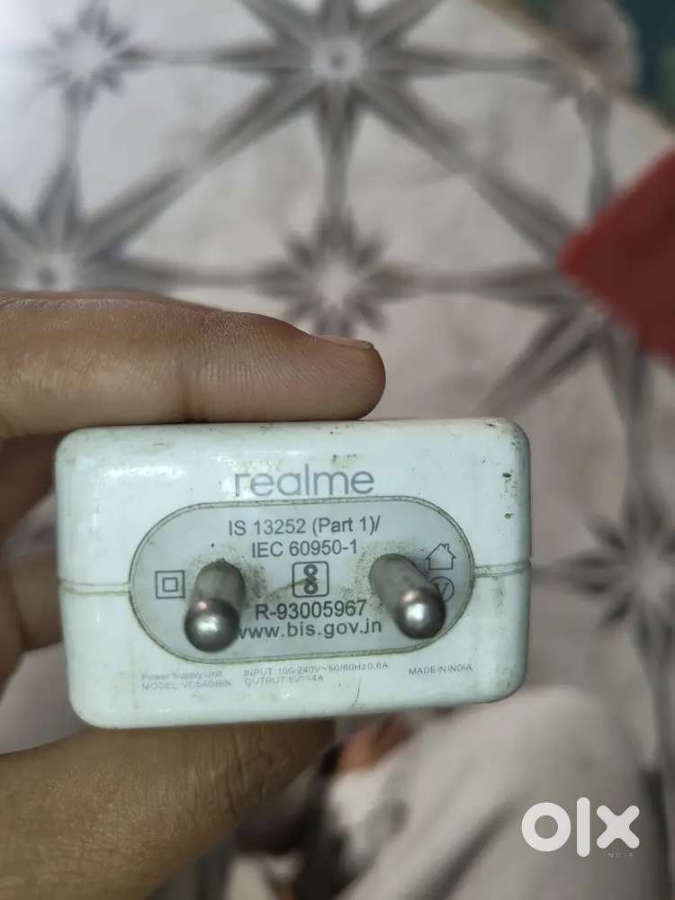 Realme original fast charger for urgent sale