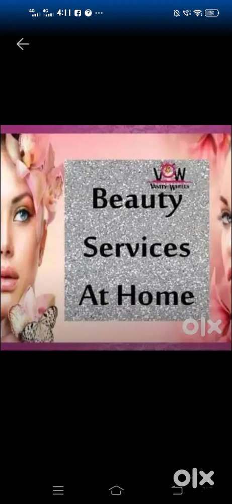 BEAUTY SERVICE AT HOME SERVICE ONLY FOR LADIES