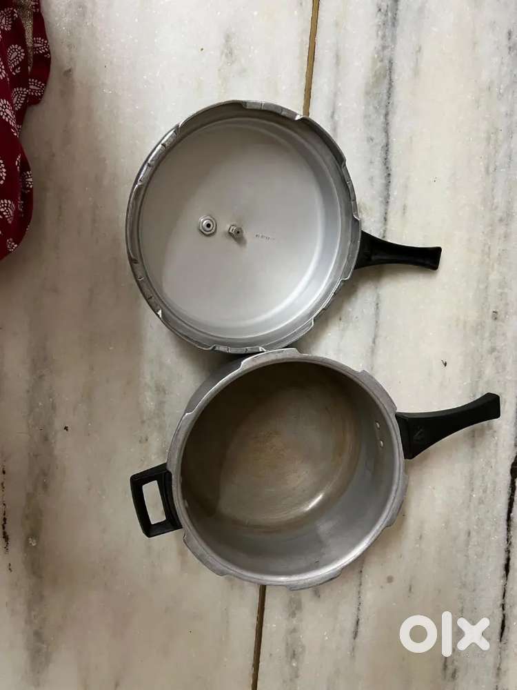 Used Prestige Pressure Cooker with whistle