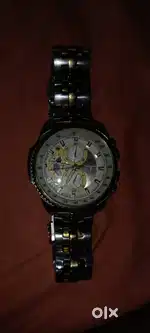Casio EDifice EFR-539SG-7AVUDF White Analog Dial Dual watch