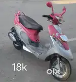 Scooty Pep Pink 18k Only