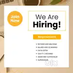 WE ARE HIRING OFFICE ADMIN FOR WAREHOUSE