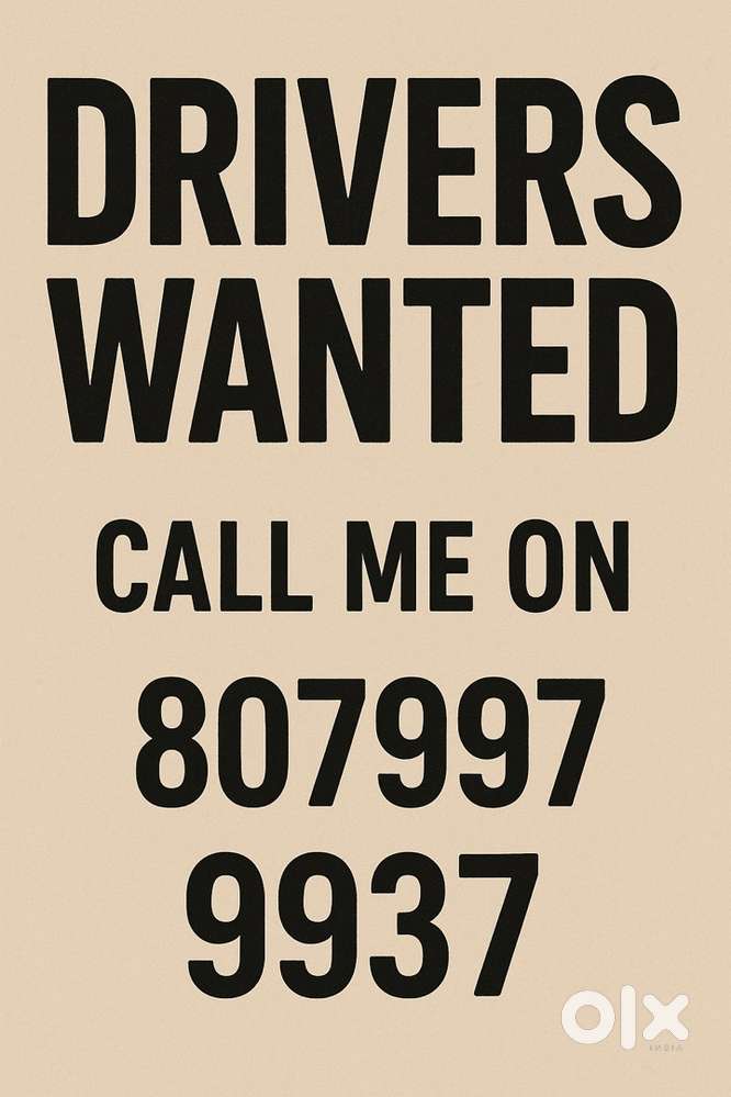 need driver for sales job