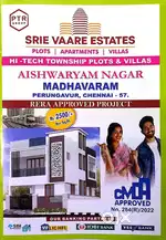 Land for sale @ Madhavaram Perungavoor