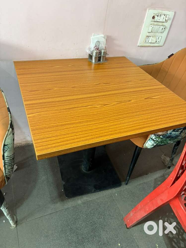 Restaurant chair and table