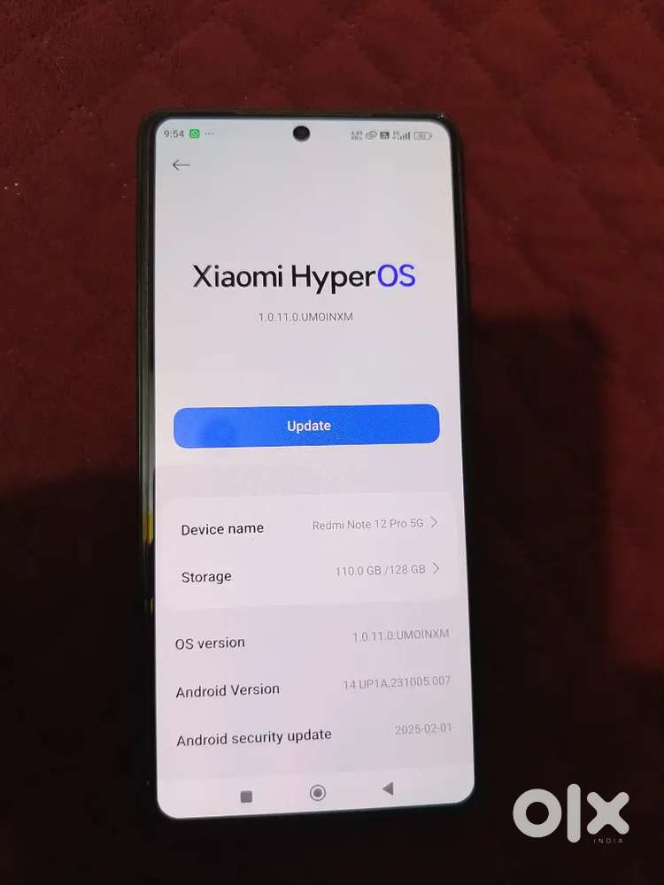 Redmi note 12 pro 5g