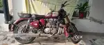 Bullet classic 350 maroon colour 44000 km