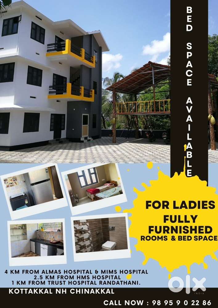 BEDSPACE FOR LADIES AND STUDENTS