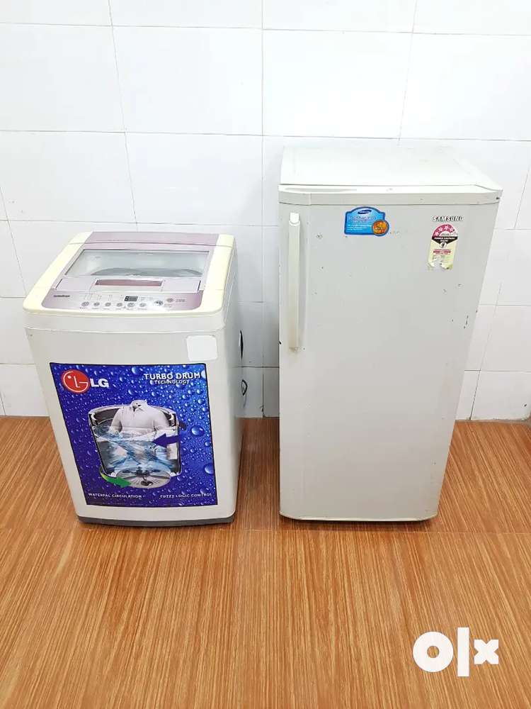 ^^ Samsung 190ltr refrigerator & LG 6.2kg washing machine**