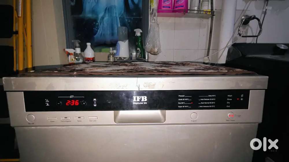 IFB 12 Place Settings Dishwasher , NEPTUNE VX Dark Silver