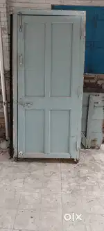 One Wooden Door & One wooden window