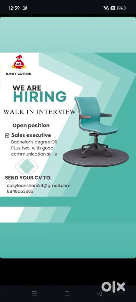 Looking for sales executives with good communication skills