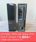 (CPU0590- 0599) Dell Optilex 7010