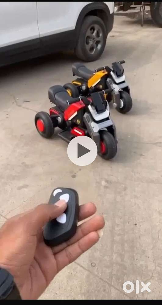 Electric bike with remote