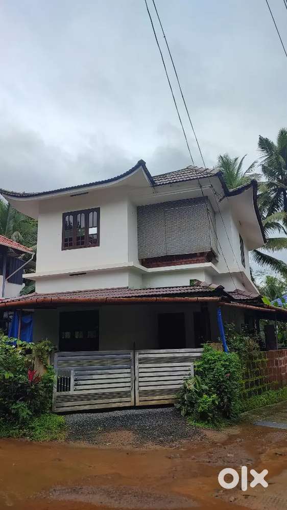 Four Bhk house with car parking