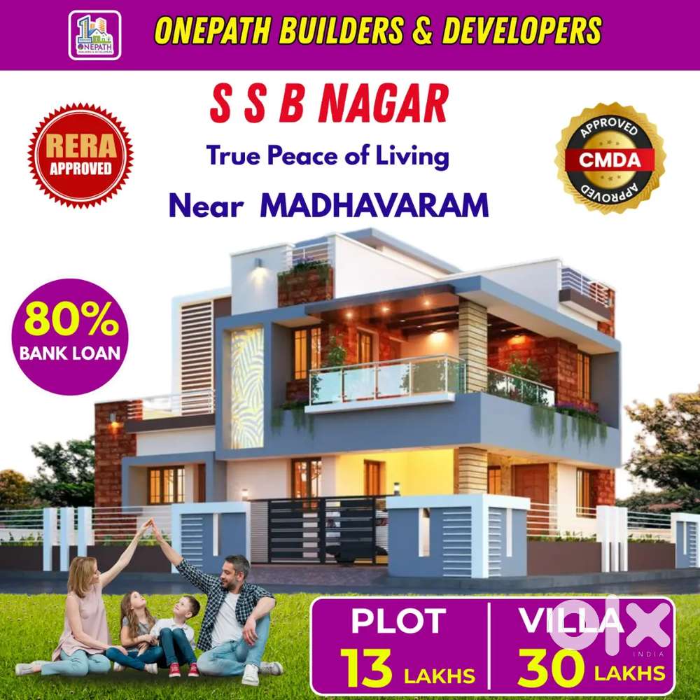 600 sqft plot for 13 lacs 600 sqft villa 30 lacs