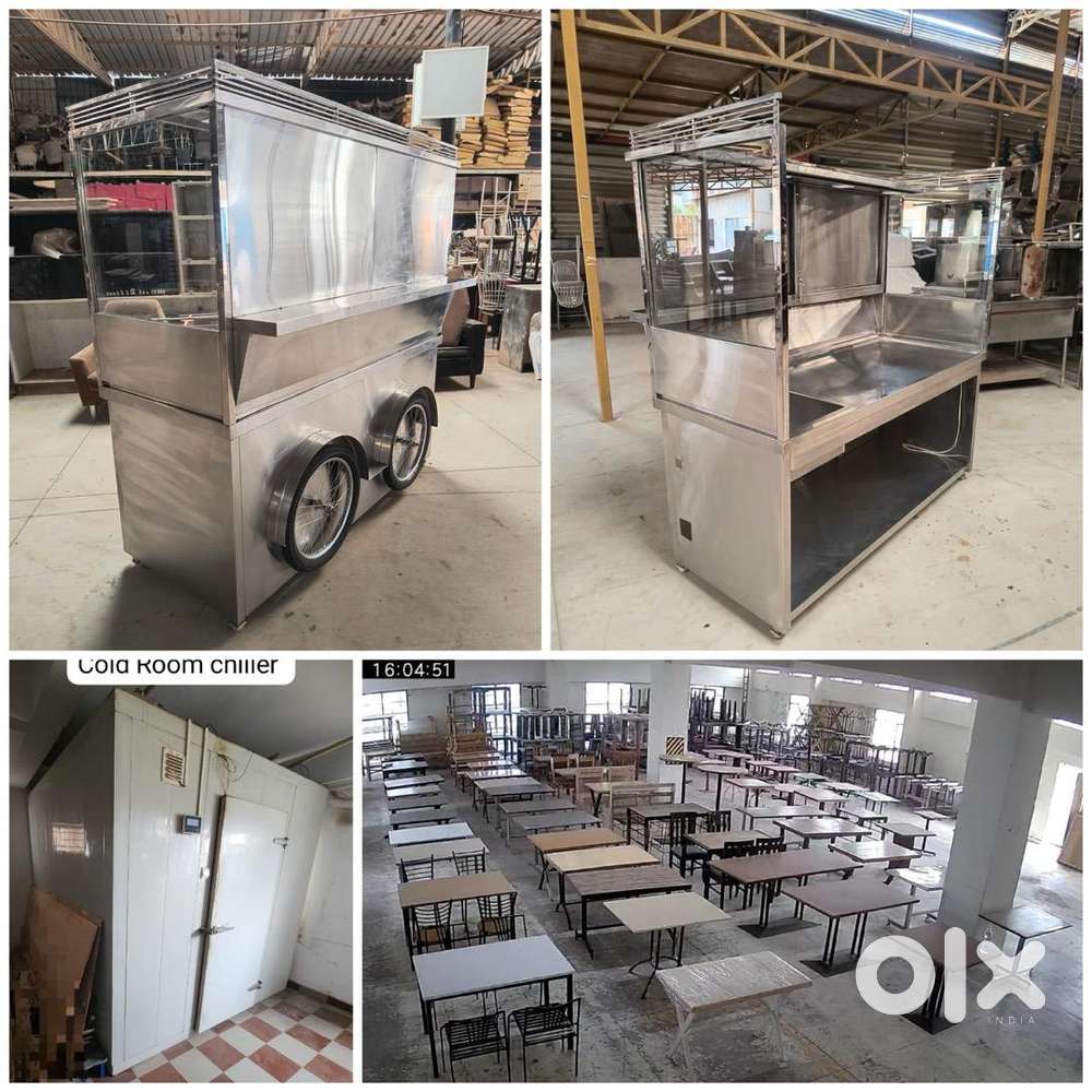 Cold room,dining tables,juice n food counter