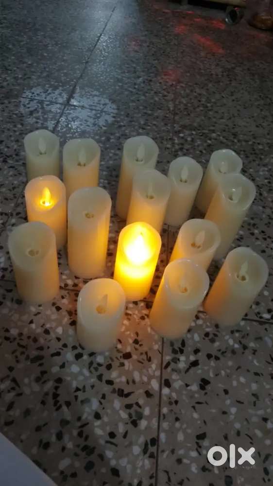 Led candle (cell)15x pc