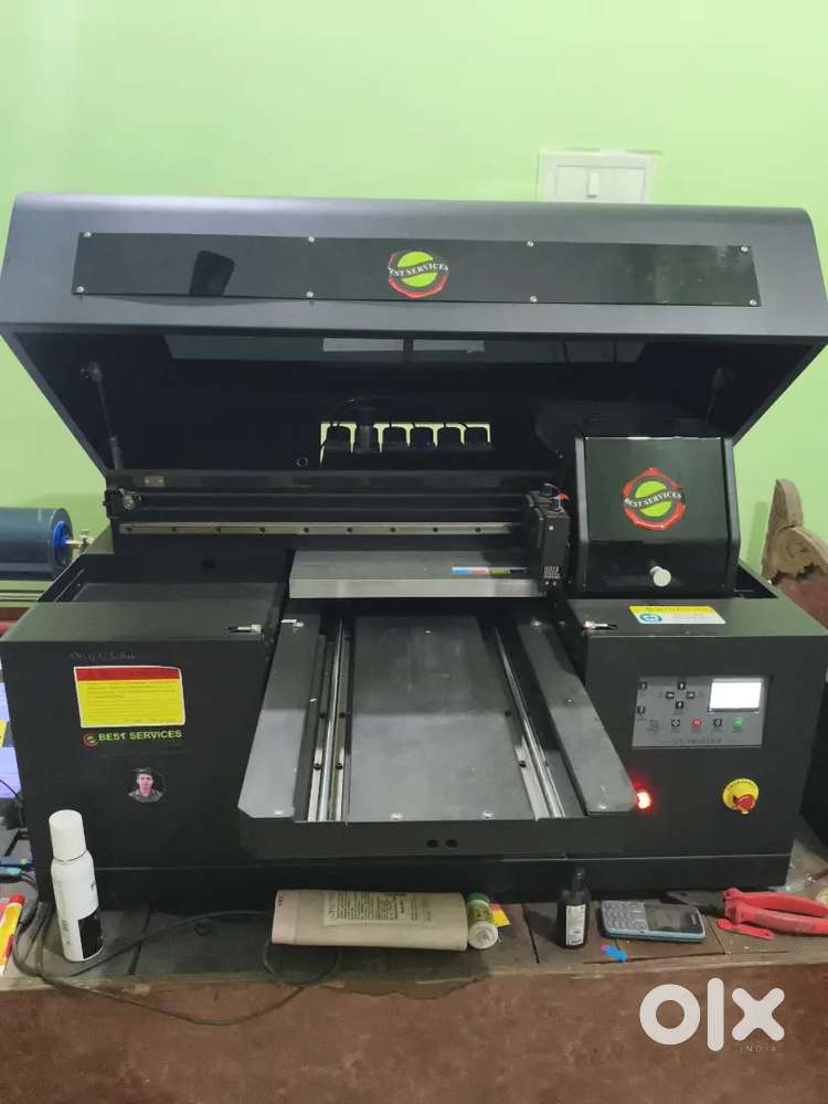 Uv printer and laser cutting machine