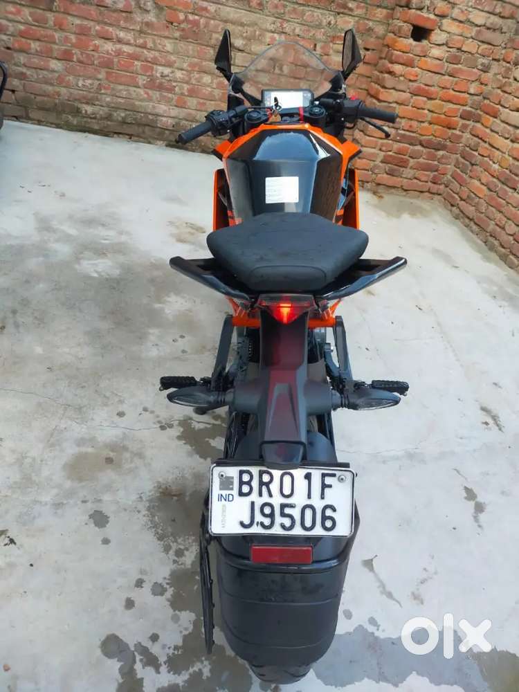 A bike is good condition