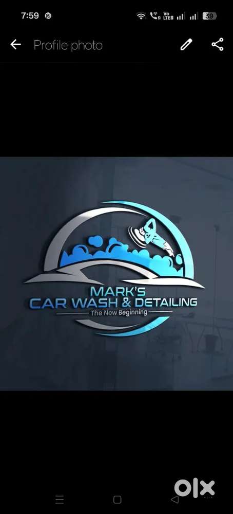Water wash & detailing