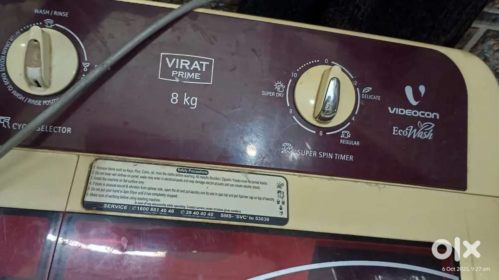 Videocon virat prime 8 kg
