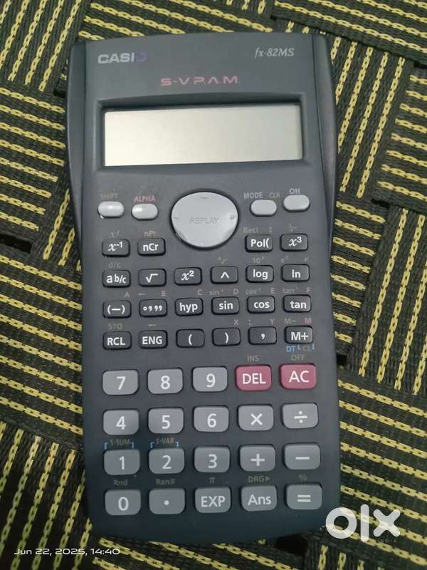 Casio FX-82MS with 2 line display