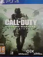 Call of duty modern warfare remastered ps4 disk