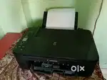 Working Printer model canon ts3370 with new ink cartridges.
