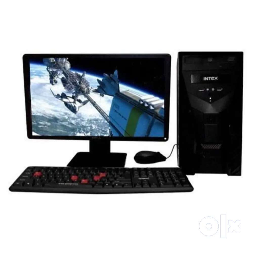 Dual-core 8gb ram 128gb ssd 500gb hdd 19 led keyboard mouse rs.9000