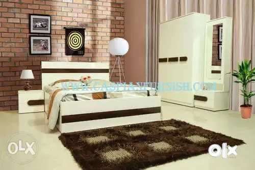 New bed wardrobe side table dresser at factory rate