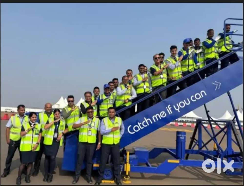 Urgent hiring for Indigo airline ground staff post apply fast