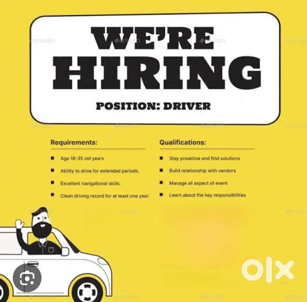 Driver cum helper