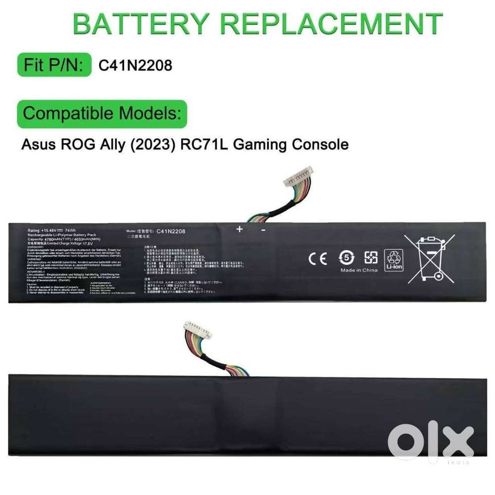 C41N2208 Battery for ASUS ROG ALLY Gaming Handheld