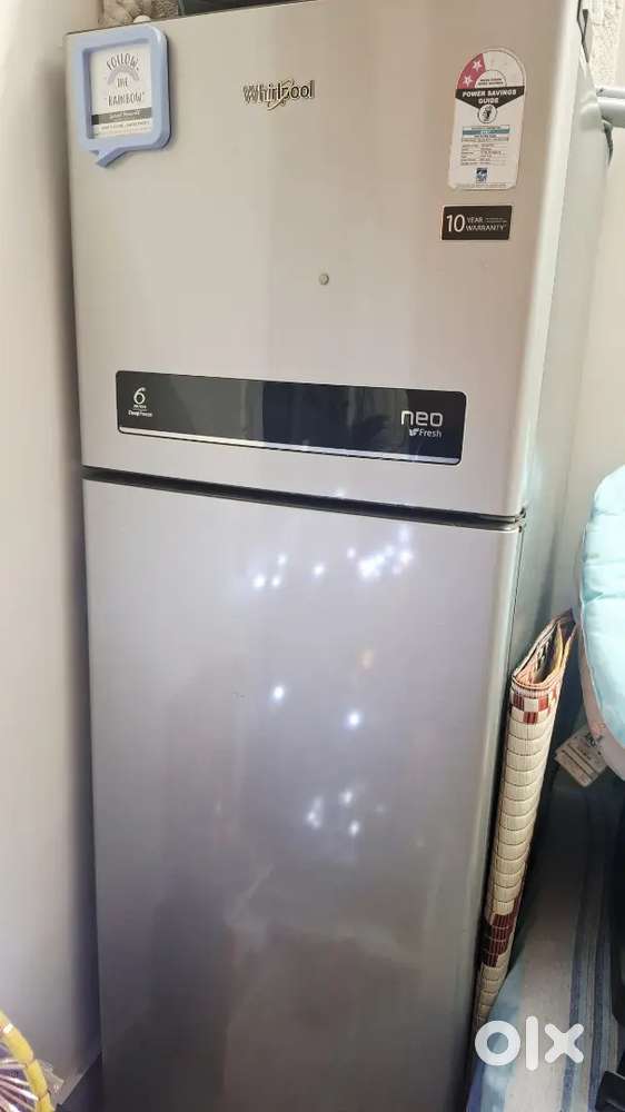 Whirlpool Double Door Fridge – 265L