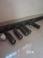 LED track lights for showroom