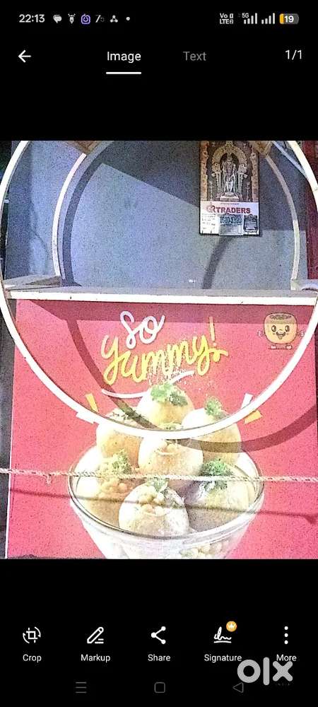 Pani poori shop setup, bun Butter jam shop setup