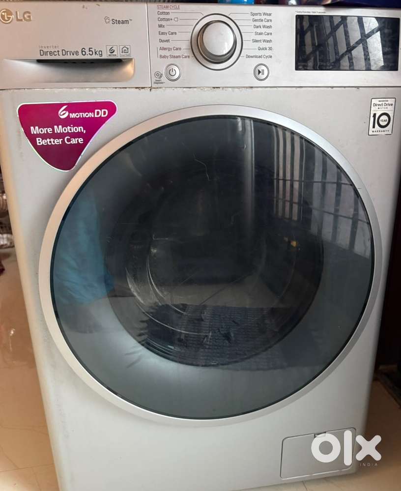 LG front load 6.5kg washing machine