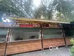 Kiosk on Wheels, Movable, With Stainless Steel Sink & Platform,Exhaust