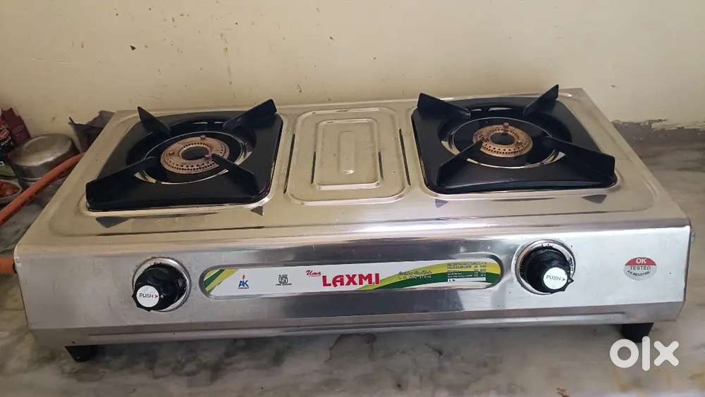 Laxmi company Gas stove 2 burners