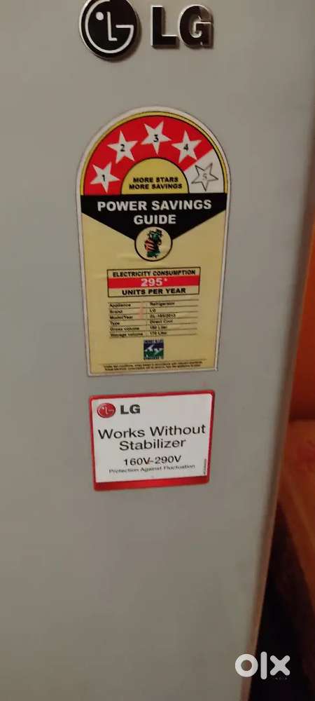 LG Refrigerator 180 ltr