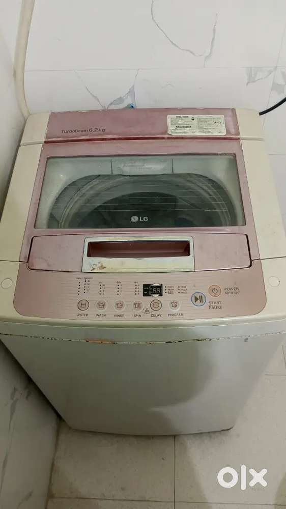 LG 6.2kg fully automatic washing machine.