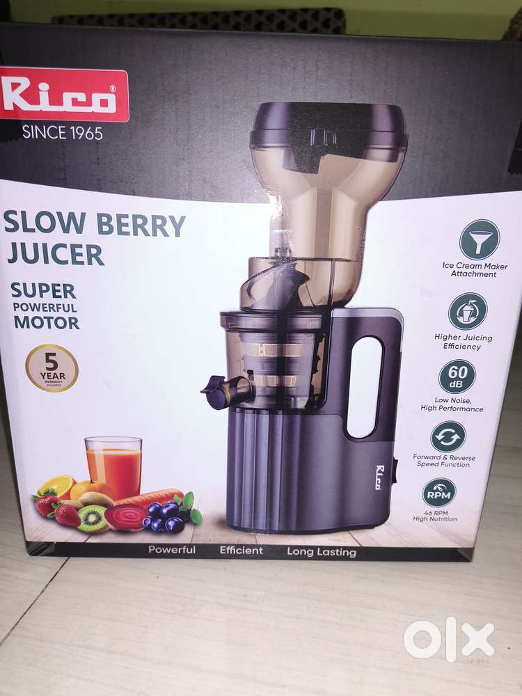 Slow berry juicer