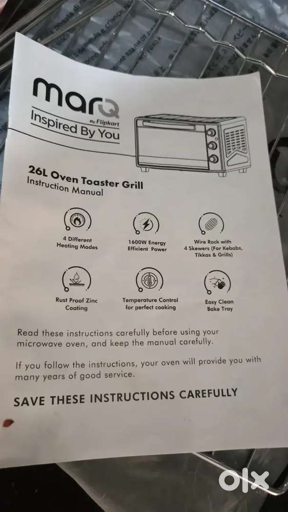 OTG oven filpkart mar Q 26L