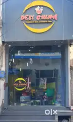 A cozy cafe available for rent at bhatti road