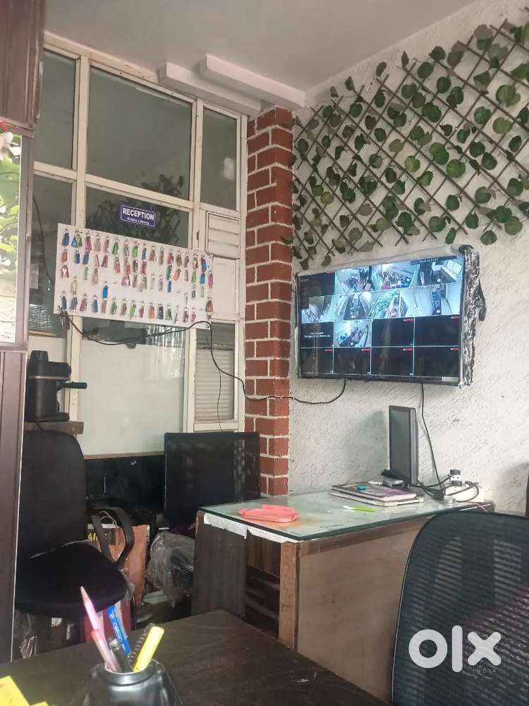 Library office reception