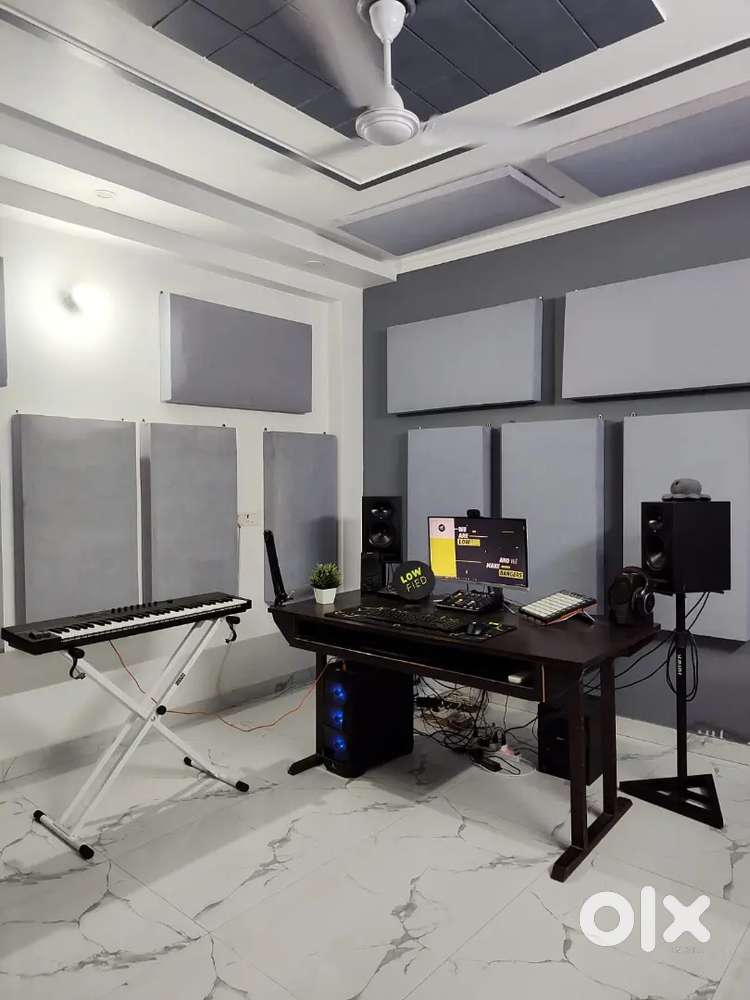 Studio Acoustic Panels - High-Density Rockwool  16 Panels  Pro Grade