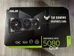 2and hand ASUS-TUF Gaming NVIDIA GeForce RTX 5080 16GB GDDR7 PCI Gpu.
