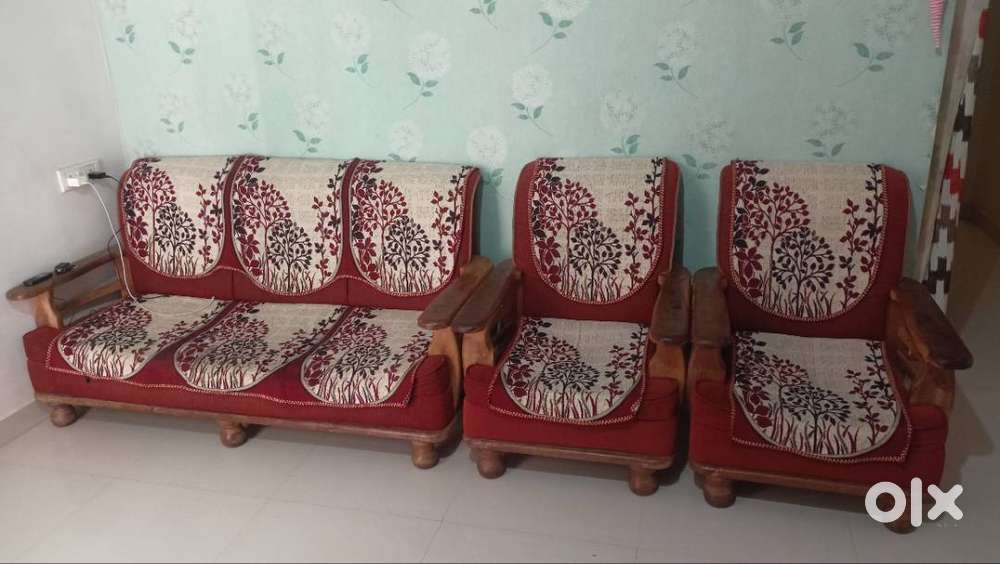 SOFA SET 5 SEATER (SAGWAN WOOD)